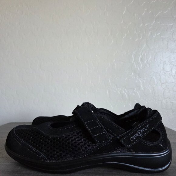 Orthofeet Sanibel 893 Orthotic Mary Jane Shoes Black Sz Women's 10 XX-Wide NEW - Picture 3 of 11